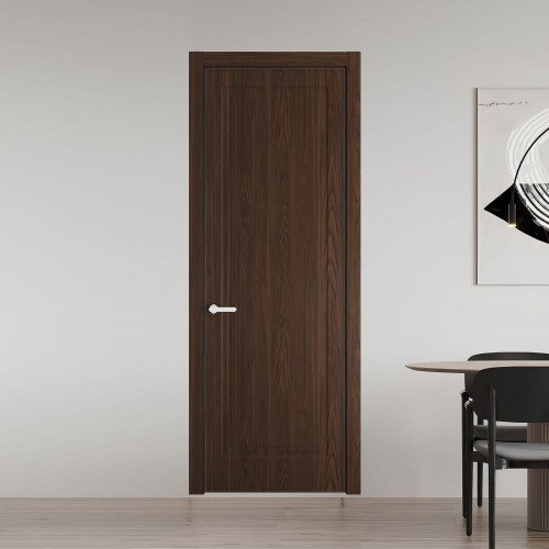 61 NE.O Орех Шоколад вставка Глухая кромка Черный муар ProfilDoors Orange