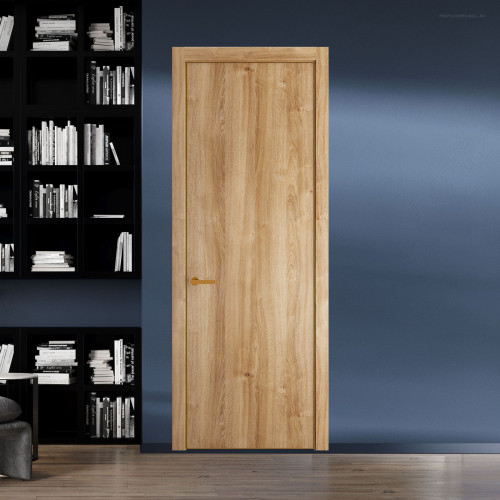 12 NE.O Дуб Карамель молдинг Бронза кромка Бронза ProfilDoors Orange