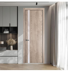 18 NE.O Дуб Сонома вставка Светло-серый лак кромка Серая ночь ProfilDoors Orange