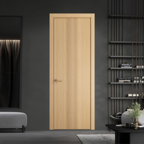 45 NE.O Дуб Натуральный вставка Глухая кромка Золото ProfilDoors Orange