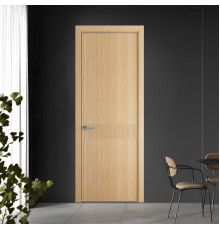 52 NE.O Дуб Натуральный вставка Глухая кромка Серебро ProfilDoors Orange