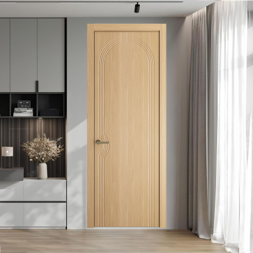 56 NE.O Дуб Натуральный вставка Глухая кромка Шампань ProfilDoors Orange