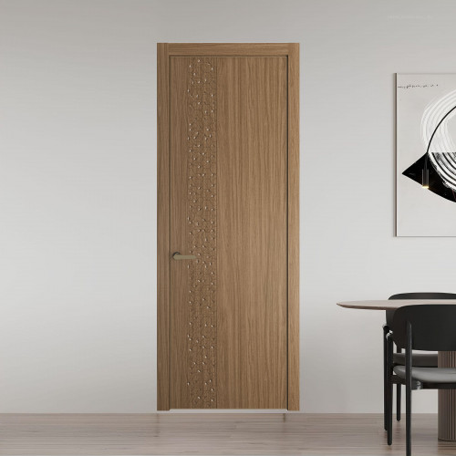 59 NE.O Дуб Мокко вставка Глухая кромка Шампань ProfilDoors Orange