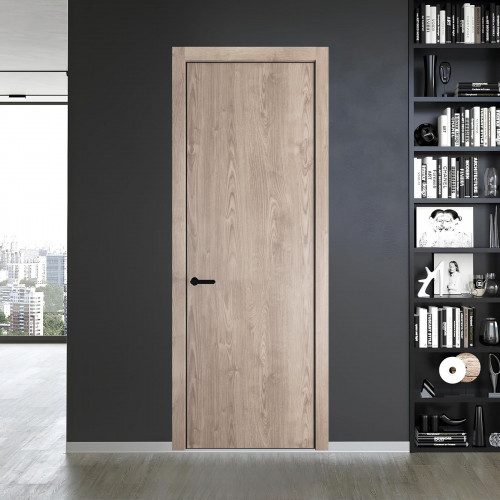 1 NE.O Дуб Сонома вставка Глухая кромка Черный ProfilDoors Orange