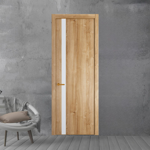 18 NE.O Дуб Карамель вставка Аляска кромка Бронза ProfilDoors Orange