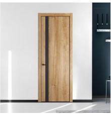 18 NE.O Дуб Карамель вставка Грей кромка Деорэ ProfilDoors Orange