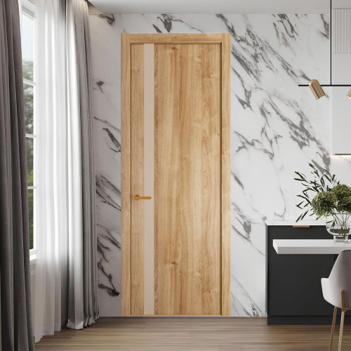 18 NE.O Дуб Карамель вставка Магнолия кромка Бронза ProfilDoors Orange