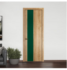 19 NE.O Дуб Карамель вставка Монохром зеленый лес кромка Деорэ ProfilDoors Orange