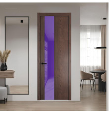19 NE.O Дуб Тобакко вставка Лаванда лак кромка Черный ProfilDoors Orange