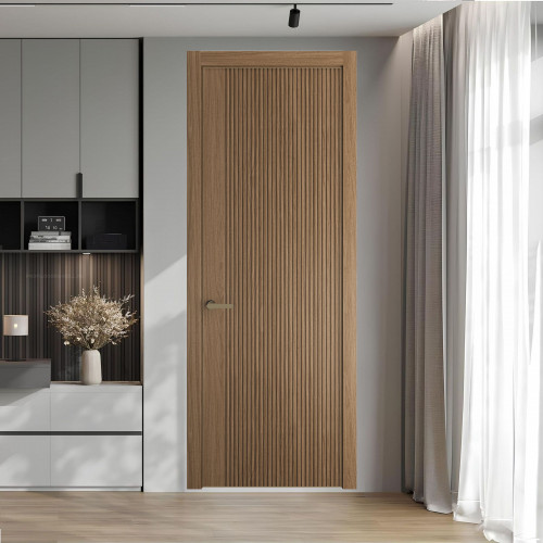 46 NE.O Дуб Мокко вставка Глухая кромка Шампань ProfilDoors Orange