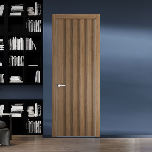 46 NE.O Дуб Мокко вставка Глухая кромка Вайт ProfilDoors Orange