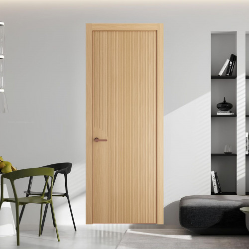 49 NE.O Дуб Натуральный вставка Глухая кромка Медь ProfilDoors Orange