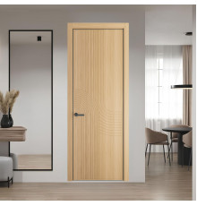 55 NE.O Дуб Натуральный вставка Глухая кромка Серая ночь ProfilDoors Orange