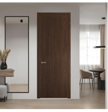 55 NE.O Орех Шоколад вставка Глухая кромка Шампань ProfilDoors Orange