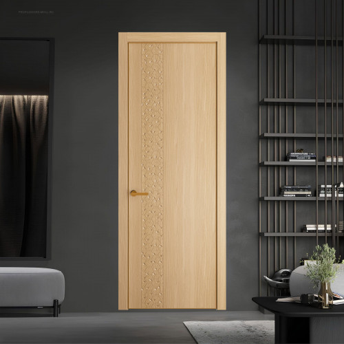 59 NE.O Дуб Натуральный вставка Глухая кромка Бронза ProfilDoors Orange
