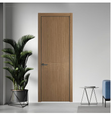 65 NE.O Дуб Мокко вставка Глухая кромка Серая ночь ProfilDoors Orange