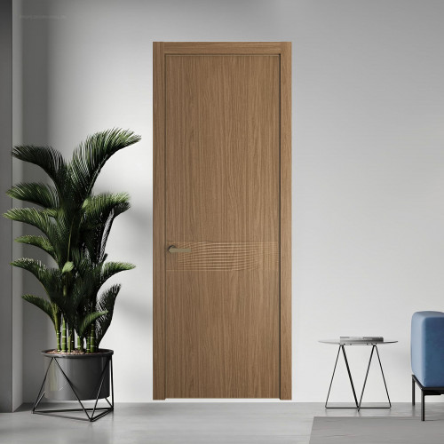 65 NE.O Дуб Мокко вставка Глухая кромка Шампань ProfilDoors Orange