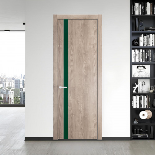 18 NE.O Дуб Сонома вставка Монохром зеленый лес кромка Вайт ProfilDoors Orange