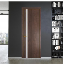 18 NE.O Дуб Тобакко вставка Дарк Вайт кромка Бронза ProfilDoors Orange