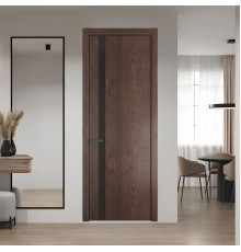 18 NE.O Дуб Тобакко вставка Монохром графит кромка Серая ночь ProfilDoors Orange