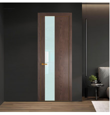 19 NE.O Дуб Тобакко вставка Белый лак кромка Бронза ProfilDoors Orange