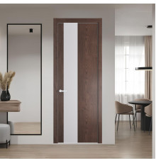 19 NE.O Дуб Тобакко вставка Дарк Вайт кромка Вайт ProfilDoors Orange