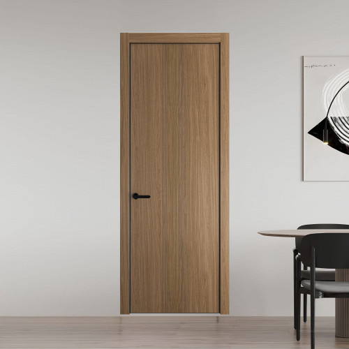 45 NE.O Дуб Мокко вставка Глухая кромка Черный ProfilDoors Orange