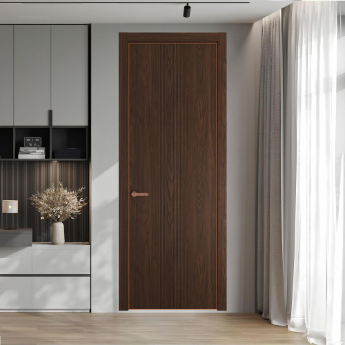 45 NE.O Орех Шоколад вставка Глухая кромка Медь ProfilDoors Orange