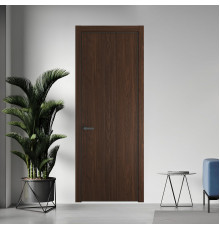 45 NE.O Орех Шоколад вставка Глухая кромка Серая ночь ProfilDoors Orange