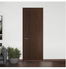50 NE.O Орех Шоколад вставка Глухая кромка Медь ProfilDoors Orange