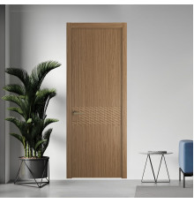 54 NE.O Дуб Мокко вставка Глухая кромка Шампань ProfilDoors Orange