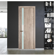 18 NE.O Дуб Сонома вставка Белый лак кромка Деорэ ProfilDoors Orange