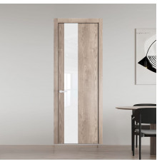 19 NE.O Дуб Сонома вставка Классик лак кромка Черный муар ProfilDoors Orange