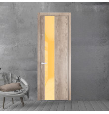 19 NE.O Дуб Сонома вставка Кремовый лак кромка Вайт ProfilDoors Orange