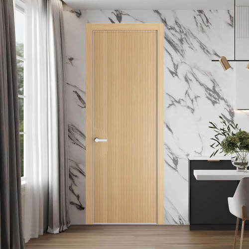 47 NE.O Дуб Натуральный вставка Глухая кромка Вайт ProfilDoors Orange