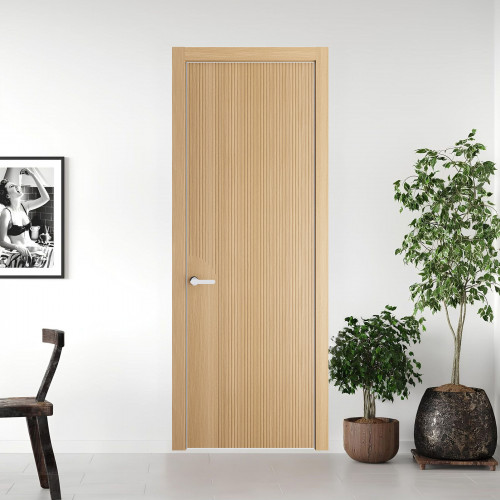 49 NE.O Дуб Натуральный вставка Глухая кромка Вайт ProfilDoors Orange