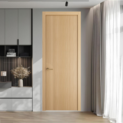 49 NE.O Дуб Натуральный вставка Глухая кромка Золото ProfilDoors Orange