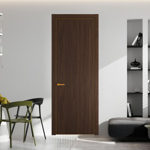 49 NE.O Орех Шоколад вставка Глухая кромка Бронза ProfilDoors Orange
