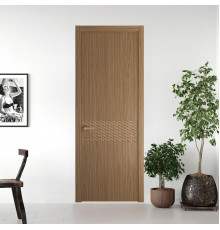 54 NE.O Дуб Мокко вставка Глухая кромка Золото ProfilDoors Orange