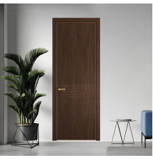 54 NE.O Орех Шоколад вставка Глухая кромка Золото ProfilDoors Orange