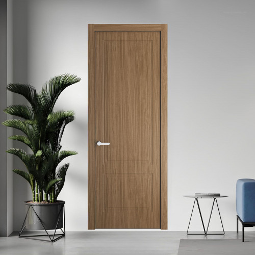 62 NE.O Дуб Мокко вставка Глухая кромка Черный муар ProfilDoors Orange