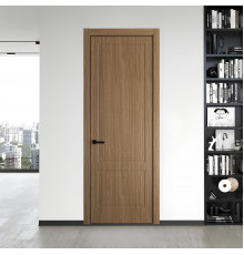 62 NE.O Дуб Мокко вставка Глухая кромка Черный ProfilDoors Orange