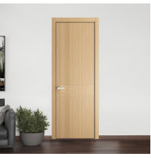 65 NE.O Дуб Натуральный вставка Глухая кромка Черный муар ProfilDoors Orange