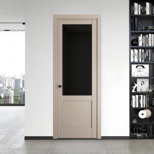 10.2.2 PD.O Сэнд стекло Черное тонированное ProfilDoors Orange