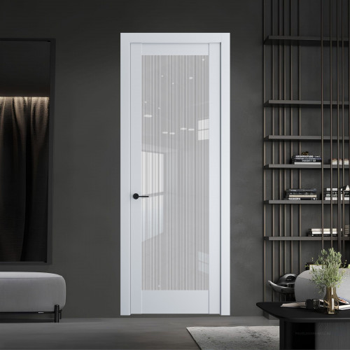 11.1.2 PD.O Вайт стекло Узор Страйп ProfilDoors Orange