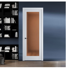 11.1.2 PD.O Вайт стекло Золотистая бронза матовое ProfilDoors Orange