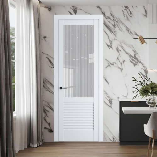 11.2.2 PD.O Аляска стекло Узор Страйп ProfilDoors Orange