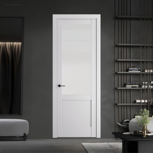 10.2.2 PD.O Дарк Вайт стекло Мору осветленное ProfilDoors Orange