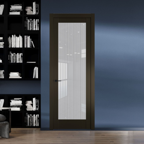 11.1.2 PD.O Перламутр Бронза стекло Узор Страйп ProfilDoors Orange