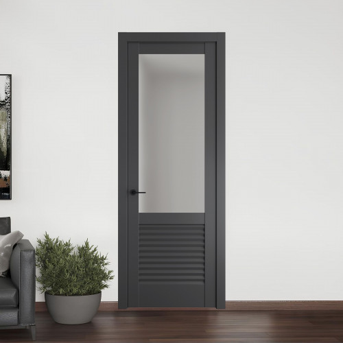 11.2.2 PD.O Графит стекло Матовое ProfilDoors Orange